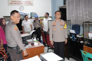 Awali Tugasnya Kapolres Asahan Cek Ruangan Setiap Fungsi