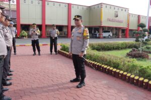 Kapolres Asahan Berikan Arahan Kepada Bhabinkamtibmas Jajaran Polres Asahan