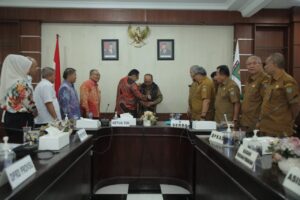 Sekretaris Daerah Kabupaten Asahan Terima Kunjungan Kerja DPRD