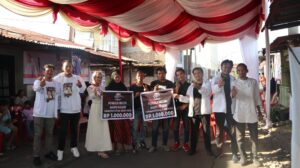 Relawan Prabowo Gibran Penerus Negeri Beraksi Bakti Sosial Penerus Negeri Kota Medan Bantu Negeri Menuju Indonesia Emas 2045