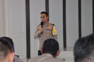 Kapolres Asahan Berikan Arahan Kepada Bhabinkamtibmas Jajaran Polres Asahan