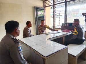 Waka Polres Asahan Kunker ke Polsek Sei Kepayang