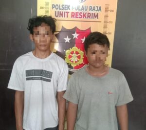 2 Pelaku Pencuri Sepeda Motor Ditangkap Polsek Pulau Raja