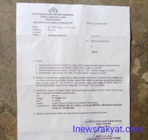 HR Laporkan MC Kemapolres Asahan Atas Tuduhan PenggelapanHR Laporkan MC Kemapolres Asahan Atas Tuduhan Penggelapan