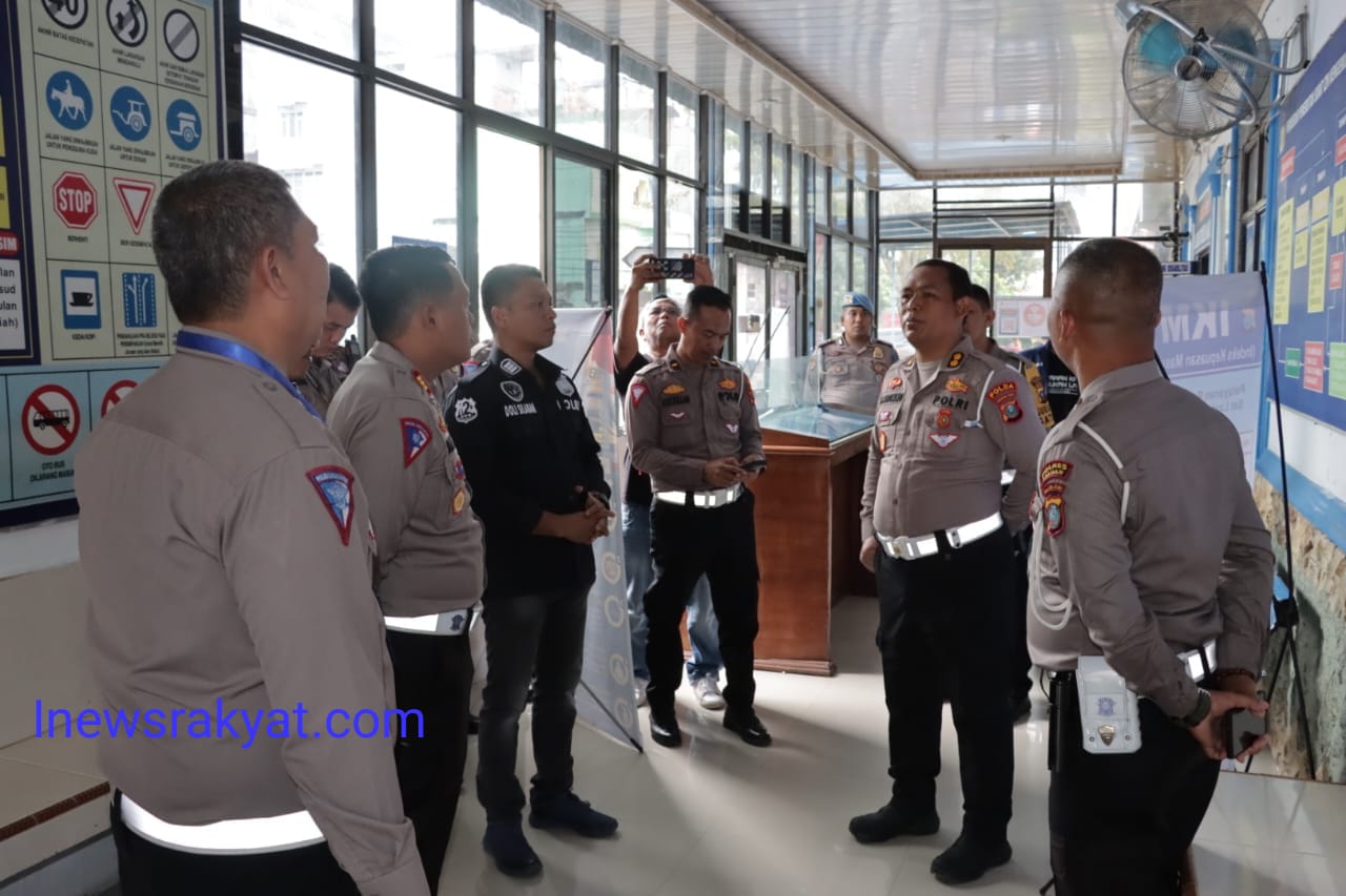 Dit Lantas Polda Sumut Kunjungi Satpas Sim Polres Asahan