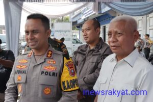 Kapolres Asahan Hadiri Pelepasan Pendistribusian Logistik Pemilu 2024