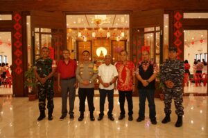 Tahun Baru Imlek 2575 Bupati Asahan Beserta Forkopimda Kunjungi Vihara