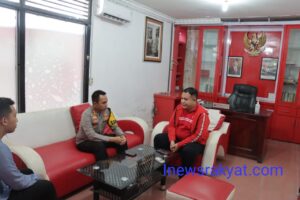 Kapolres Asahan Kunjungan ke 3 Posko Kemengan Capres dan Cawapres