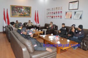 KAPOLRES ASAHAN AKBP AFDHAL JUNAIDI ,S.I.K.,M.M., M.H MELAKUKAN PERTEMUAN SILATURRAHMI / TATAP MUKA DENGAN DPP BARABAS (BARISAN RAKYAT ABANG BECAK)