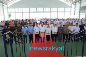 Bupati Labura Hadiri Silaturahmi Pj Gubsu Bersama Forkopimda dan Tokoh Masyarakat se Labuhanbatu Raya