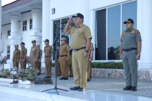 Wakil Bupati Asahan Pimpin Apel Gabungan Bulan Maret 2024