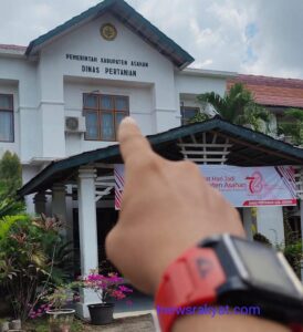 Diduga Kepala Dinas Pertanian Kabupaten Asahan Korupsi Terkait Anggaran Proyek Pengadaan Jasa Badan Usaha Pada Tahun 2023