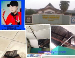 Gedung Dinas Pendidikan Asahan Terkesan Semerawut Dan Rusak Ketua Gemmako Asahan Angkat Bicara