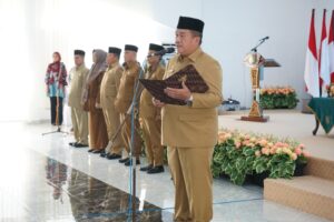 Wakil Bupati Asahan Lantik Pejabat Administrator Dan Pejabat Pengawas Di lingkungan Pemerintah Kabupaten Asahan