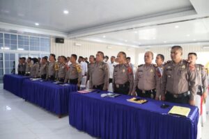 Analisa Evaluasi (Anev) Gelar Operasional bulan Januari-Februari 2024 Polres Asahan