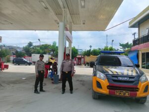 Personil Polsek Air Joman Melaksanakan Patroli  R4 di Wilkum Polsek Air Joman