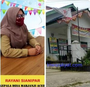 Kades Marjanji Aceh Bungkam Tidak Berani Menjawab Soal Peminjaman Dana Desa Diberikan Kepadanya Sebesar Rp.75 Juta