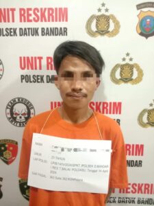 Polsek Datuk Bandar Bersama Polsek Simpang Empat Ciduk Pelaku Curanmor