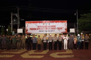 Kapolres Tanjung Balai Pimpin Apel Konsolidasi Pasca Operasi Kepolisian Terpusat Ketupat Toba 2024