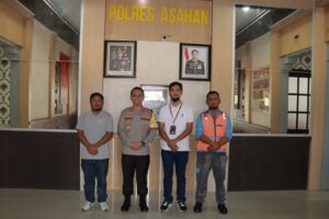 Kapolres Asahan Menerima Silaturahmi Kepala PLN Ranting Kisaran