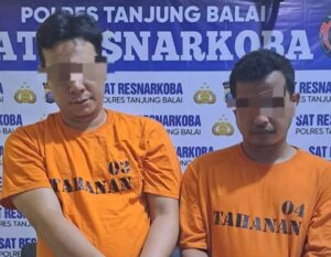 Bandar Narkoba di Selat Tanjung Medan Kota Tanjung Balai di Ringkus Sat Narkoba Polres Tanjung Balai