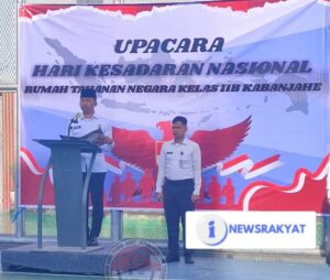 Tingkatkan Semangat Nasionalisme, Rutan Kabanjahe Gelar Upacara Hari Kesadaran Nasional