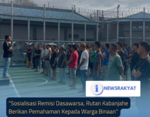 “Sosialisasi Remisi Dasawarsa, Rutan Kabanjahe Berikan Pemahaman Kepada Warga Binaan”