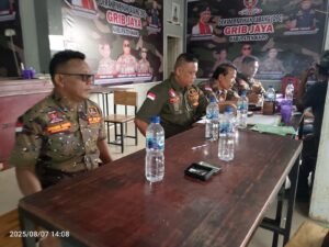 Ramahtamah DPC Grib Sesama pengurus kecamatan Dilaksanakan Di Kantor Besar Grib Jaya Kabupaten Karo
