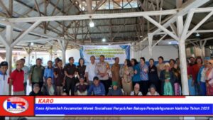 Desa Ajinembah Kecamatan Merek Sosialisasi Penyuluhan Bahaya Penyalahgunaan Narkoba Tahun 2025