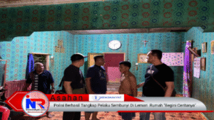 Polisi Berhasil Tangkap Pelaku Sembunyi Di Lemari Rumah “Begini Ceritanya”