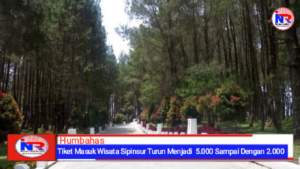 Tiket Masuk Wisata Sipinsur Turun Menjadi 5.000 Perkarcis&nbsp; Hingga 2.000