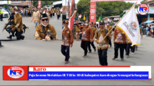 Puja Kesuma Meriahkan HUT RI ke-80 di Kabupaten Karo dengan Semangat Kebangsaan