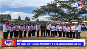 SMA Swasta GBKP Kabanjahe Meriahkan HUT RI ke-80, Semakin Dicintai Masyarakat