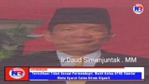 Terindikasi Tidak Sesuai Permendagri, Wakil Ketua DPRD Siantar Minta Syarat Calon Dirum Diganti