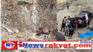 Empat Korban Tertimpa Longsoran Batu Padas, Tiga Orang Meninggal Dunia, Satu Orang Kritis