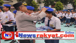 Polres Tanah Karo Gelar Police Go To School di SMP Kemala Bhayangkari Kabanjahe