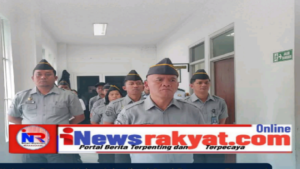 “Jajaran Rutan Kabanjahe Ikuti Apel Bersama Pegawai di Lingkungan Kementerian Koordinator Bidang Hukum dan Ham