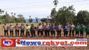Kapolres Tanah Karo Tanam Jagung 5 Hektar di Lahan Binaan, Dukung Ketahanan Pangan Nasional