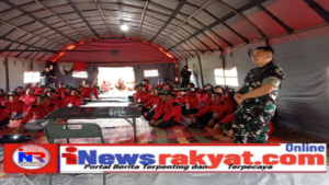 DIKLATSUSPIM KOKAM Pemuda Muhammadiyah Sumut Dapatkan Pembekalan dari Dandim 0205/TK Tentang Jiwa Korsa dan Bela Negara