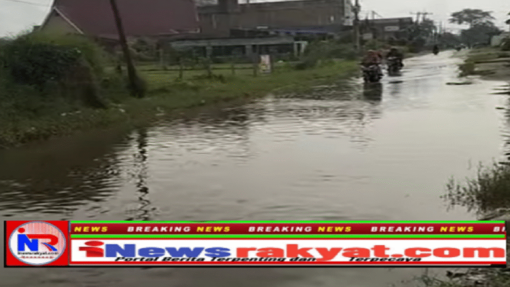 Saluran Drainase Tidak ada, DPD KNPI Kabupaten Karo Desak Pemerintah Bertindak Cepat.