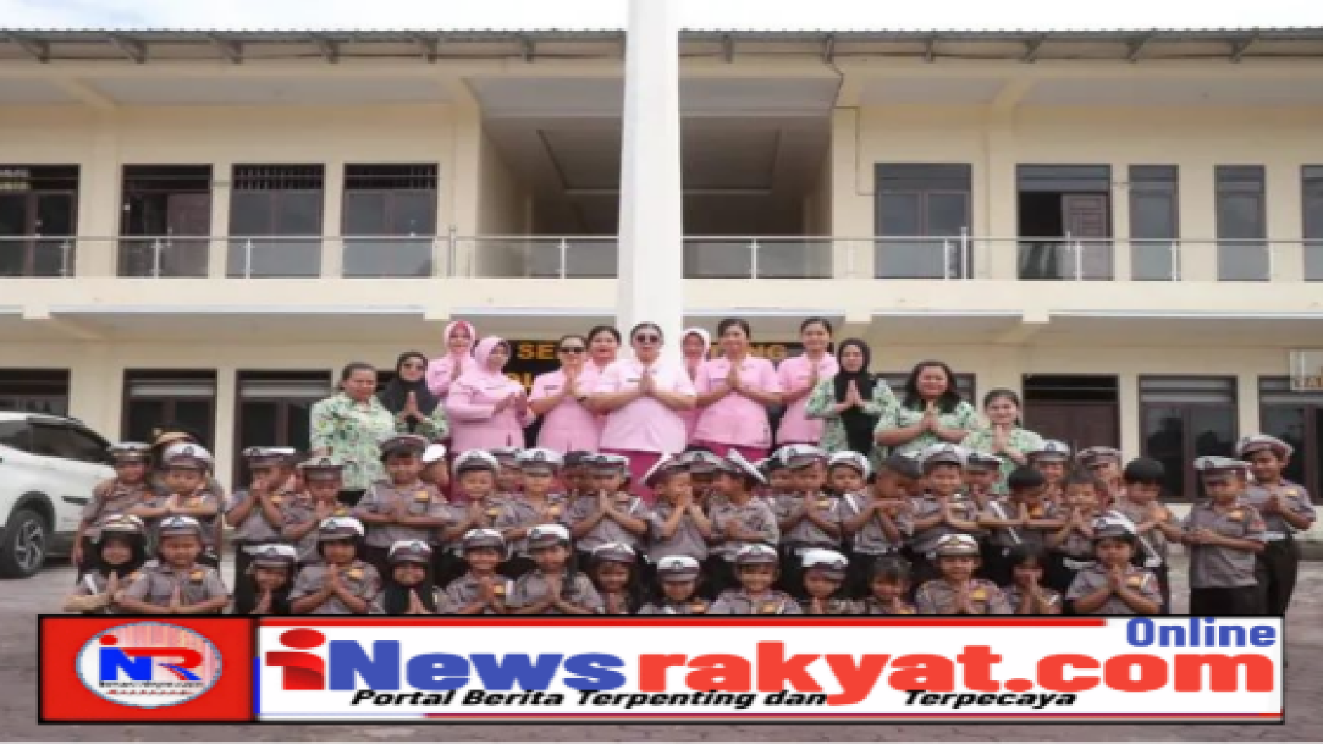 Polres Tanah Karo Terima Kunjungan Outing Class TK Kemala Bhayangkari