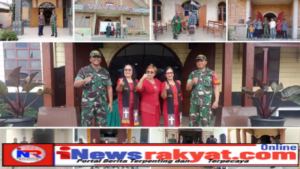 Babinsa Kodim 0205/TK Aktif dalam Pengamanan Ibadah Minggu, Pererat Hubungan dengan Masyarakat di Tanah Karo