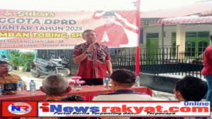 Ratusan Warga Berpartisipasi Hadiri Reses Abraham Anggota DPRD Siantar