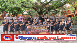 Kapolres Tanah Karo Lepas Tim Bola Basket SMA Santa Maria Kabanjahe ke Ajang Kapolda Cup Sumatera Utara