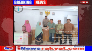 Pemdes Aek Songsongan Menyerahkan BLT-DD Tahap lV Di Aula Balai Desa Tahun 2025
