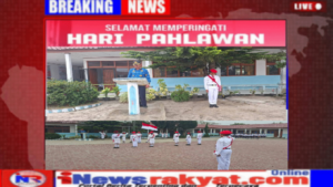 UPT SMP Negeri 005 Lumban Purba Gelar Upacara Hari Pahlawan 2025: Tanamkan Semangat Juang kepada Siswa.