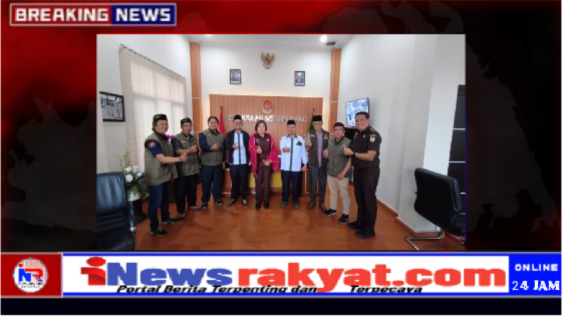 Pimpinan dan Amil Pelaksana BAZNAS KARO Melakukan Kunjungan Silaturrahmi kekantor Kejaksaan Negeri Kabupaten Karo