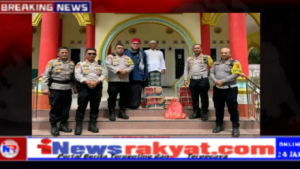 KAPOLRES TANAH KARO BERSAMA PJU SALURKAN BANTUAN SEMBAKO KE PONDOK PESANTREN AL PURBANTA”