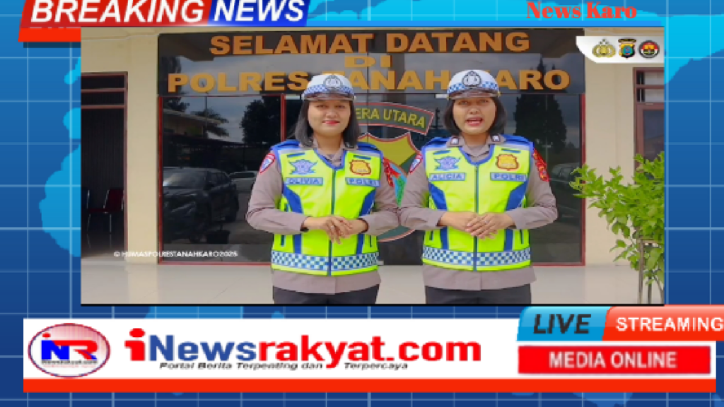 “Salam Presisi: Polres Tanah Karo Siapkan Pos Pengamanan & Jalur Alternatif Hadapi Arus Lalu Lintas Natal-Nataru”