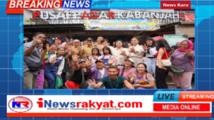 BUPATI KARO MENINJAU PASAR MEMASITKAN STOK PANGAN DAN MENGUNJUNGI POSKO NATAL DAN TAHUN BARU